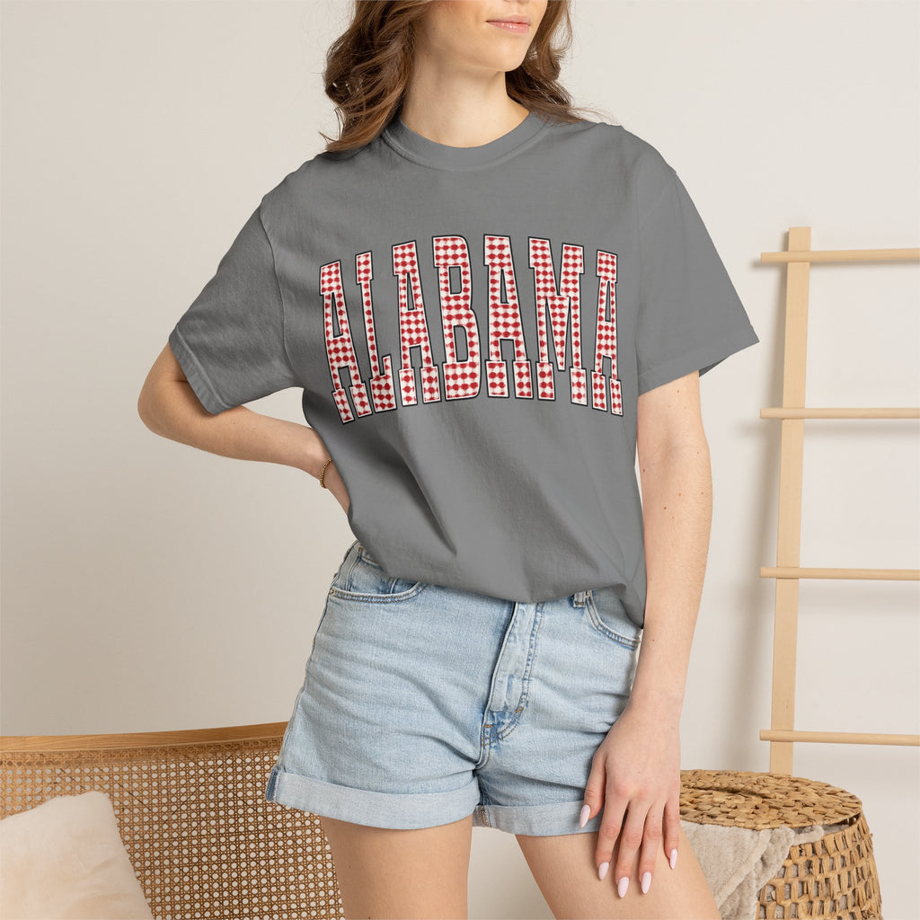 Alabama Houndstooth Graphic Tee