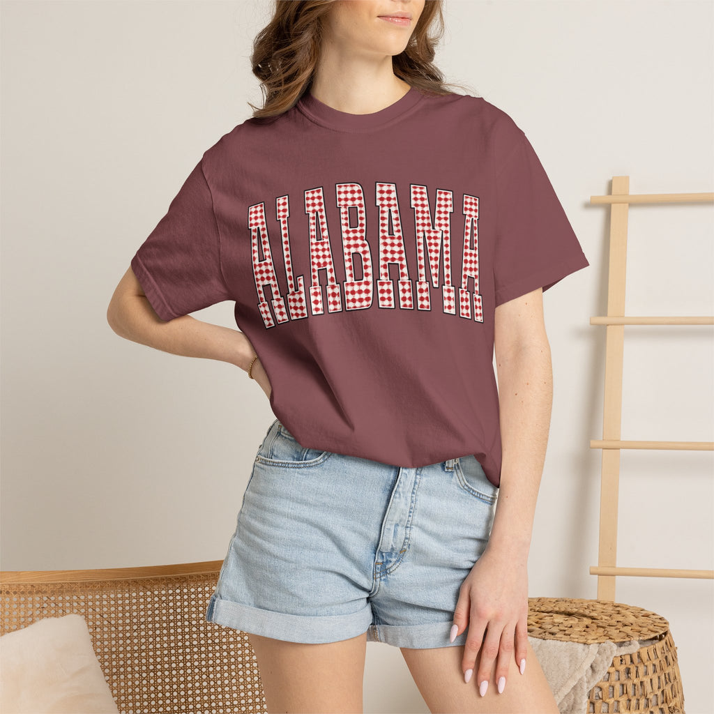 Alabama Houndstooth Graphic Tee