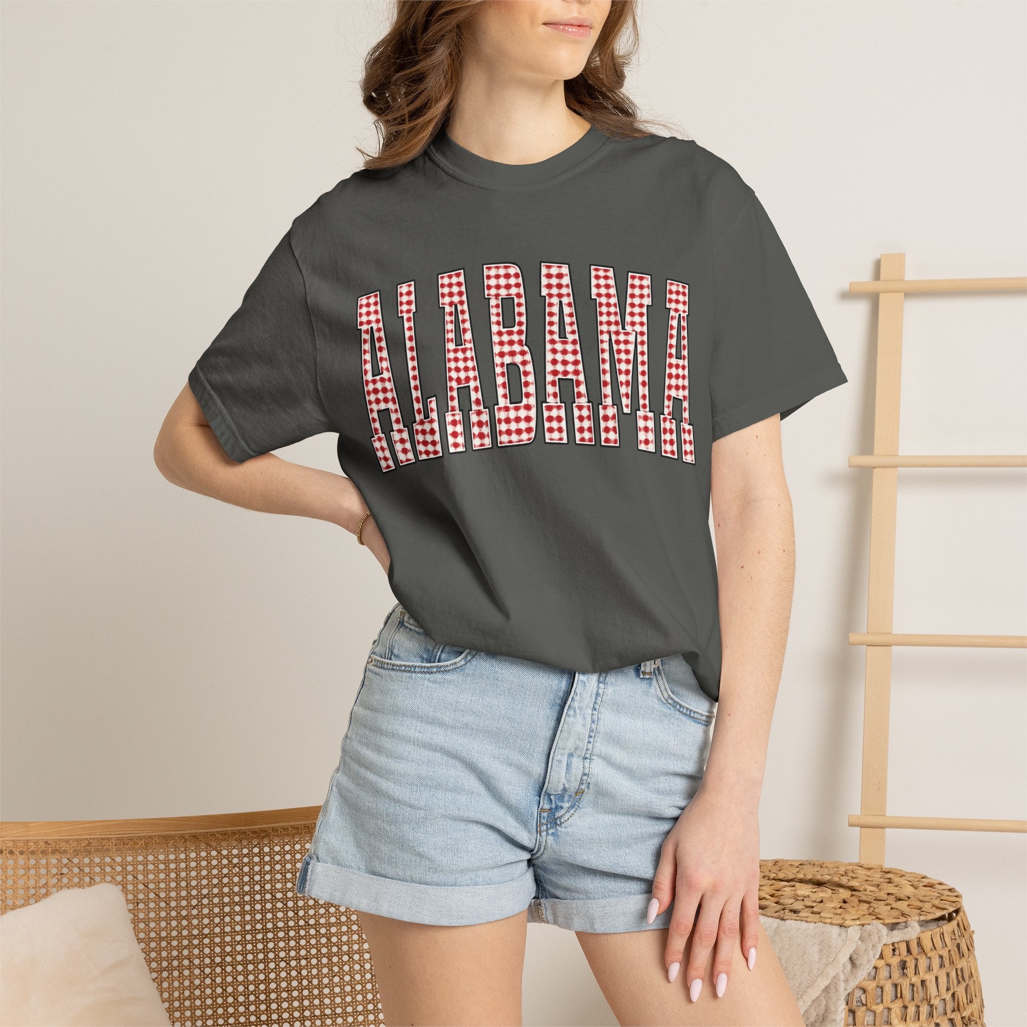 Alabama Houndstooth Graphic Tee