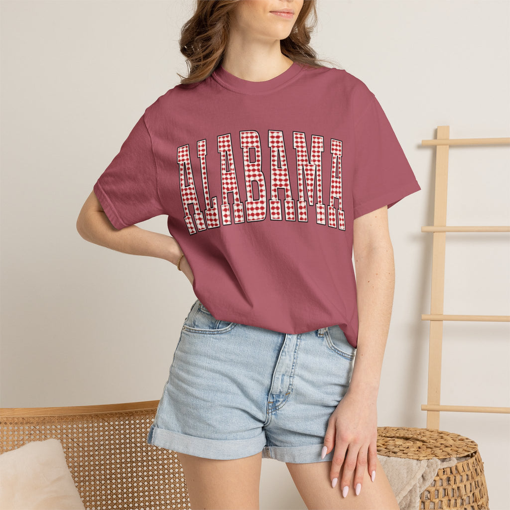 Alabama Houndstooth Graphic Tee