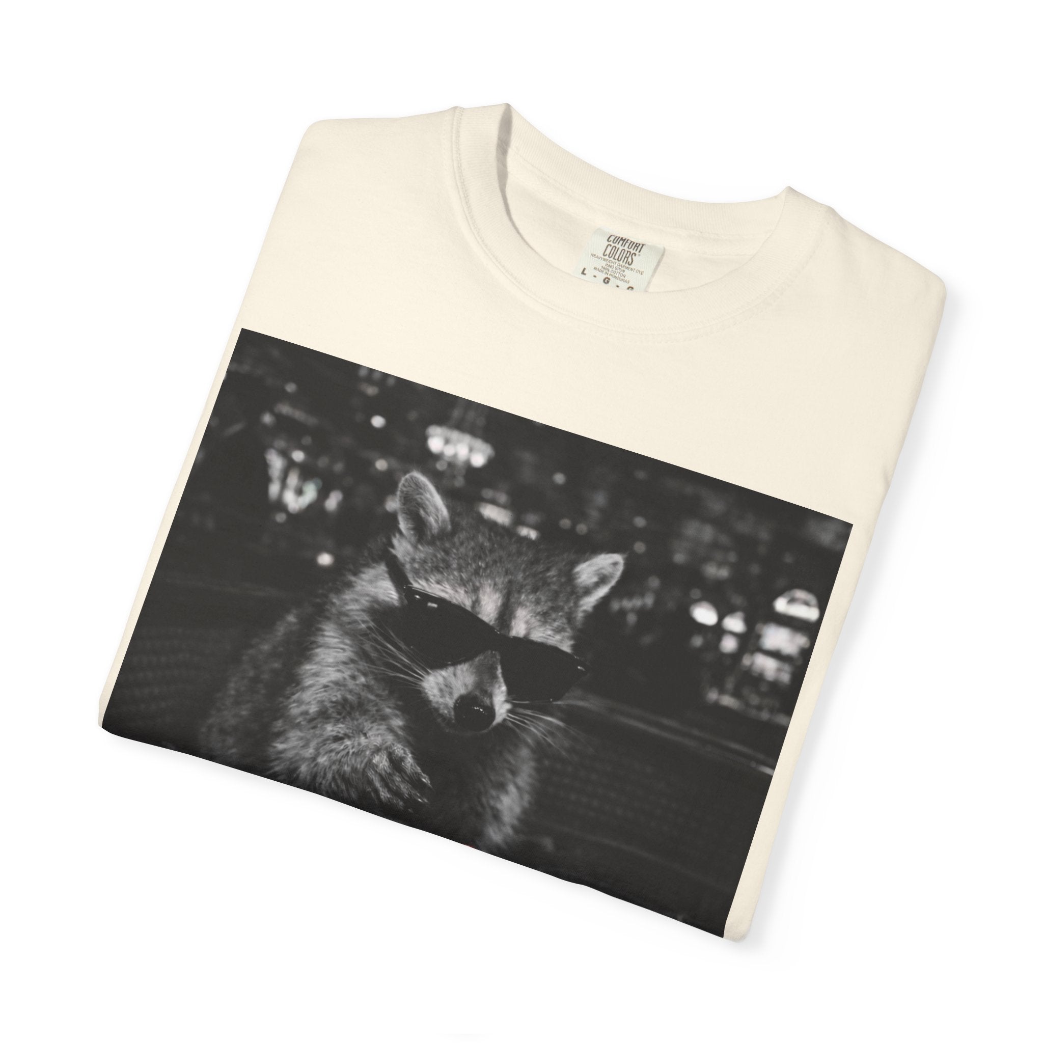 Racoon Tumbling Dice Vegas Tee
