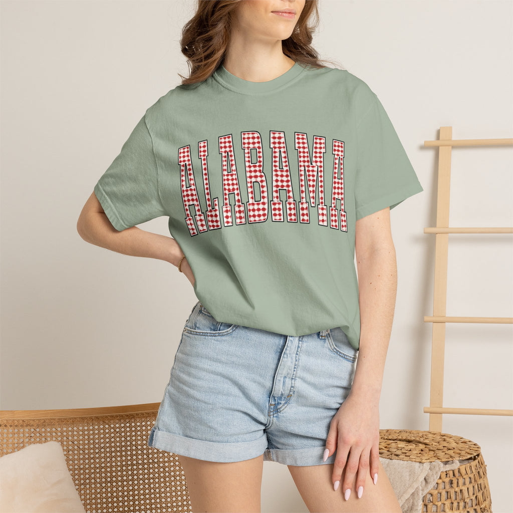 Alabama Houndstooth Graphic Tee