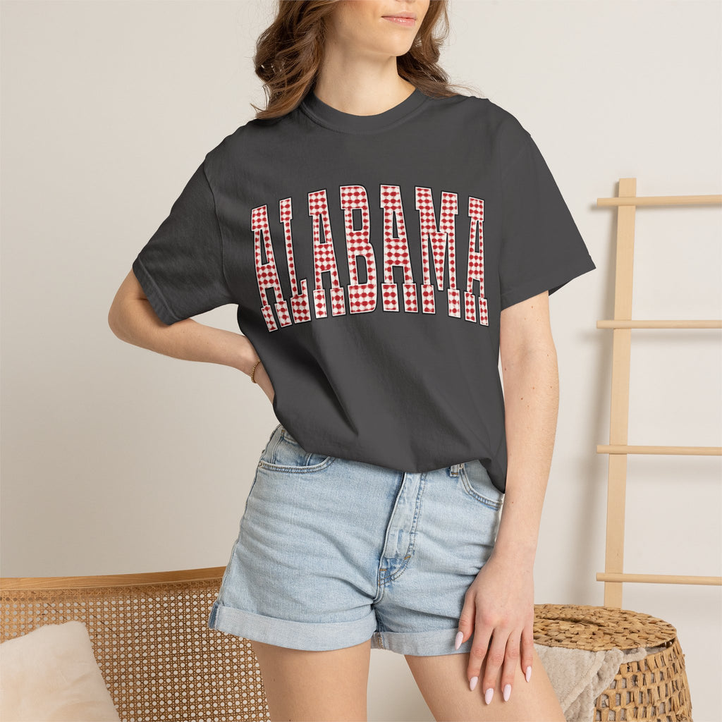 Alabama Houndstooth Graphic Tee